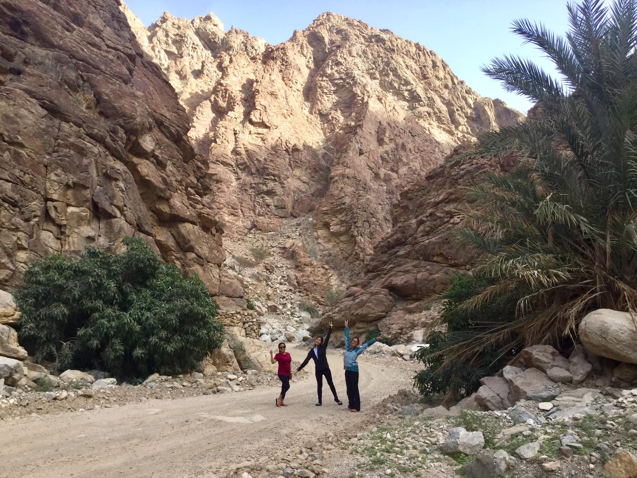 PinayHakawati and friend in Madha, Oman back in 2019