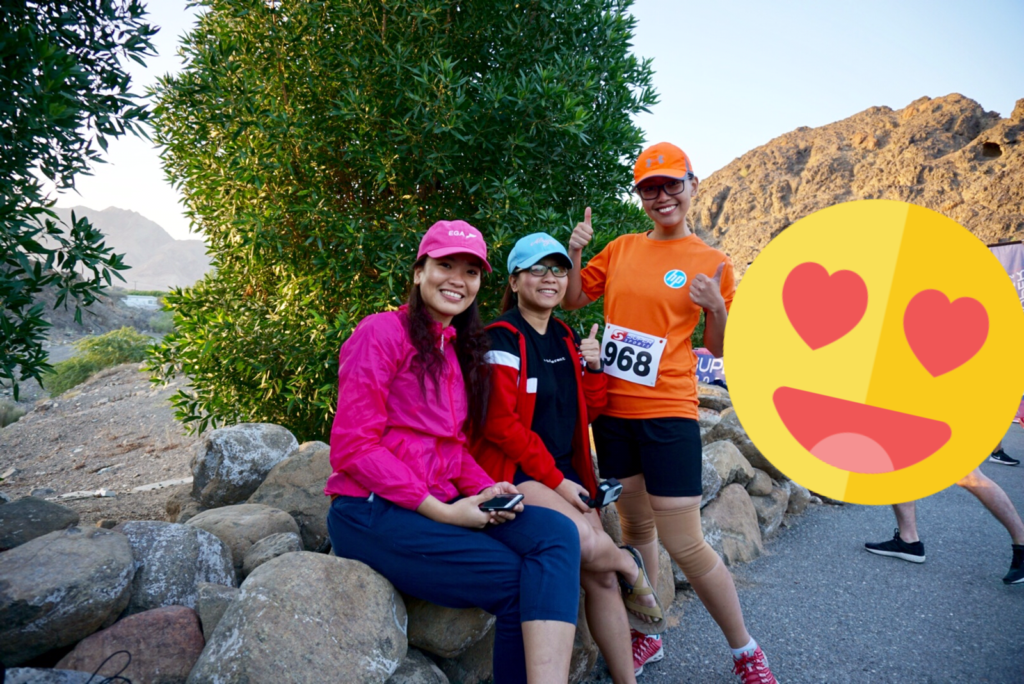 Friends as Support Team 