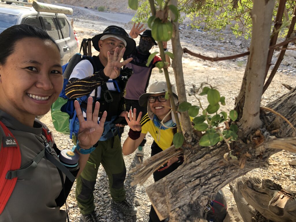 RAK Traverse 2020: Day 4 participants