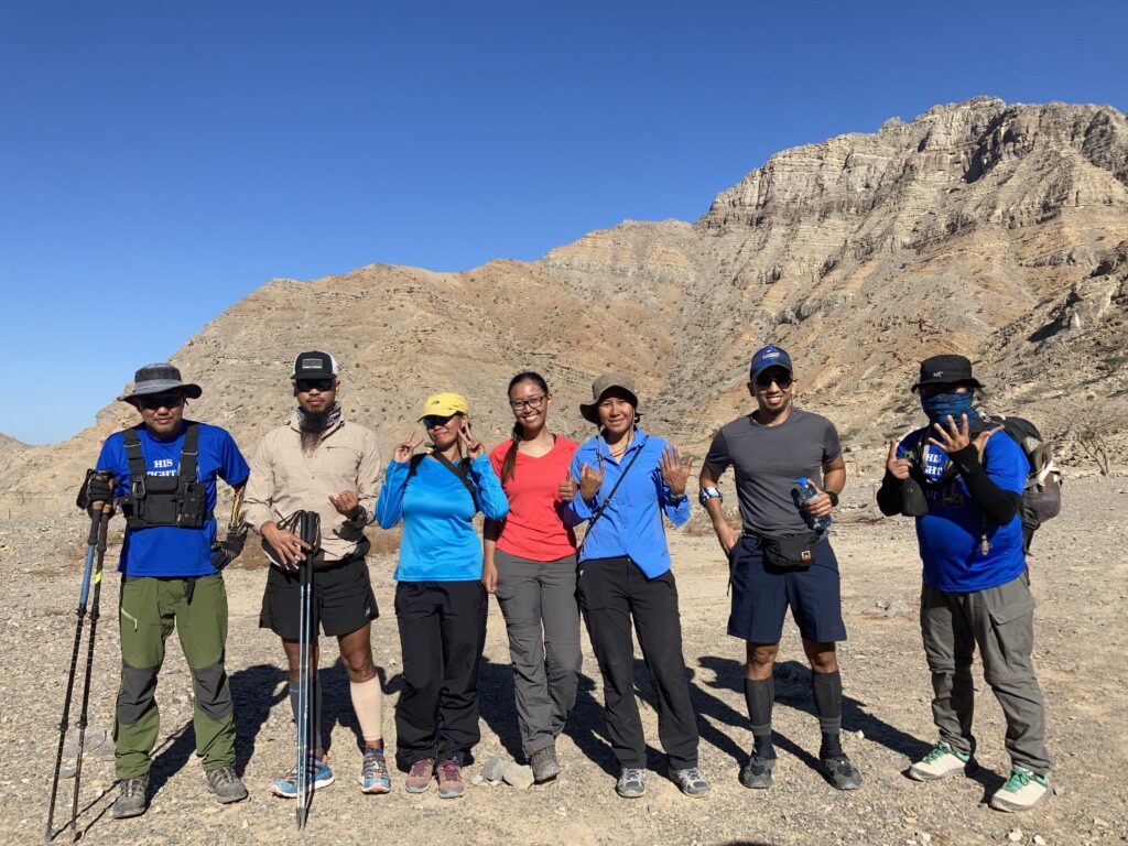RAK Traverse 2020: Day 6 participants