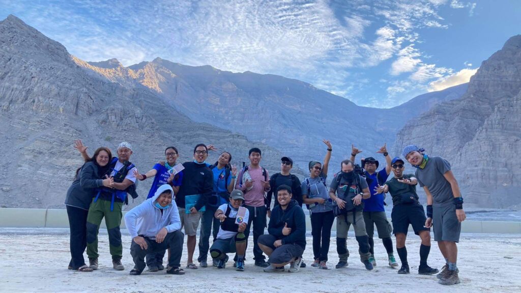 RAKTRAV2020: Day 1 Hiking Team & Support Team