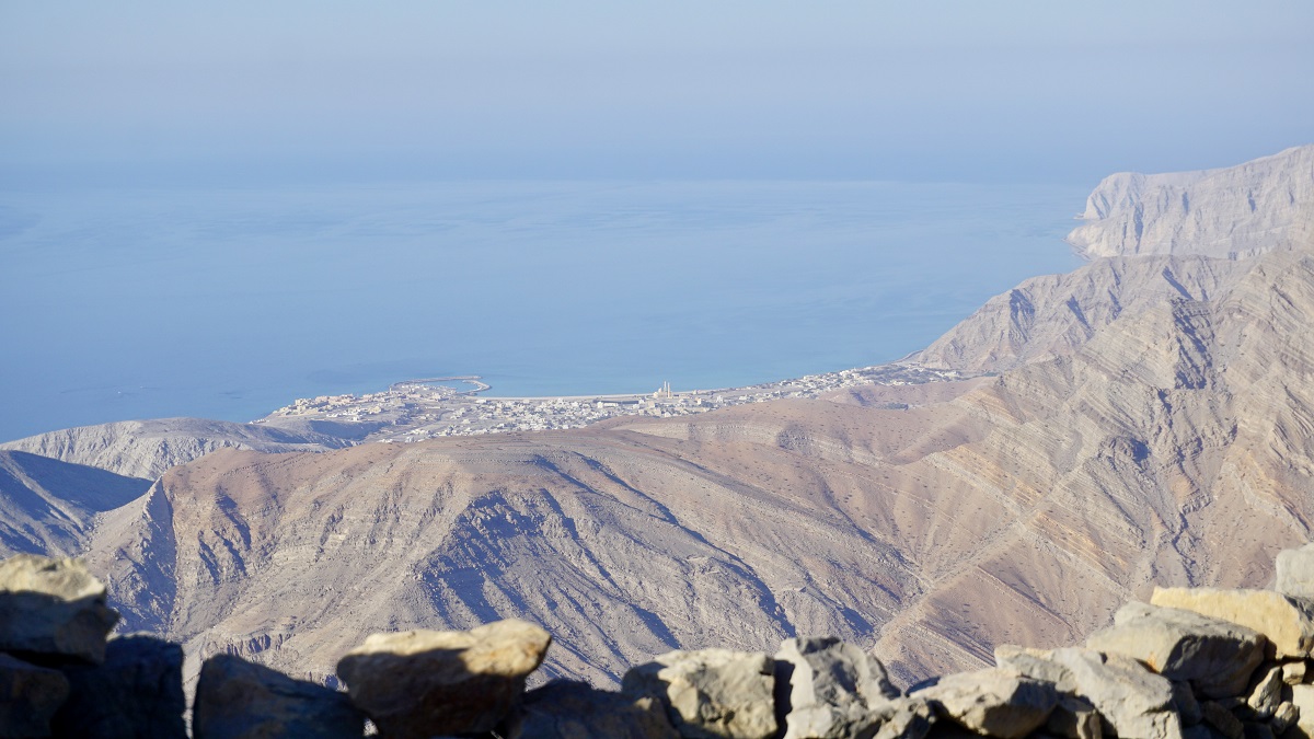 Town of Bukha in Musandam, Oman