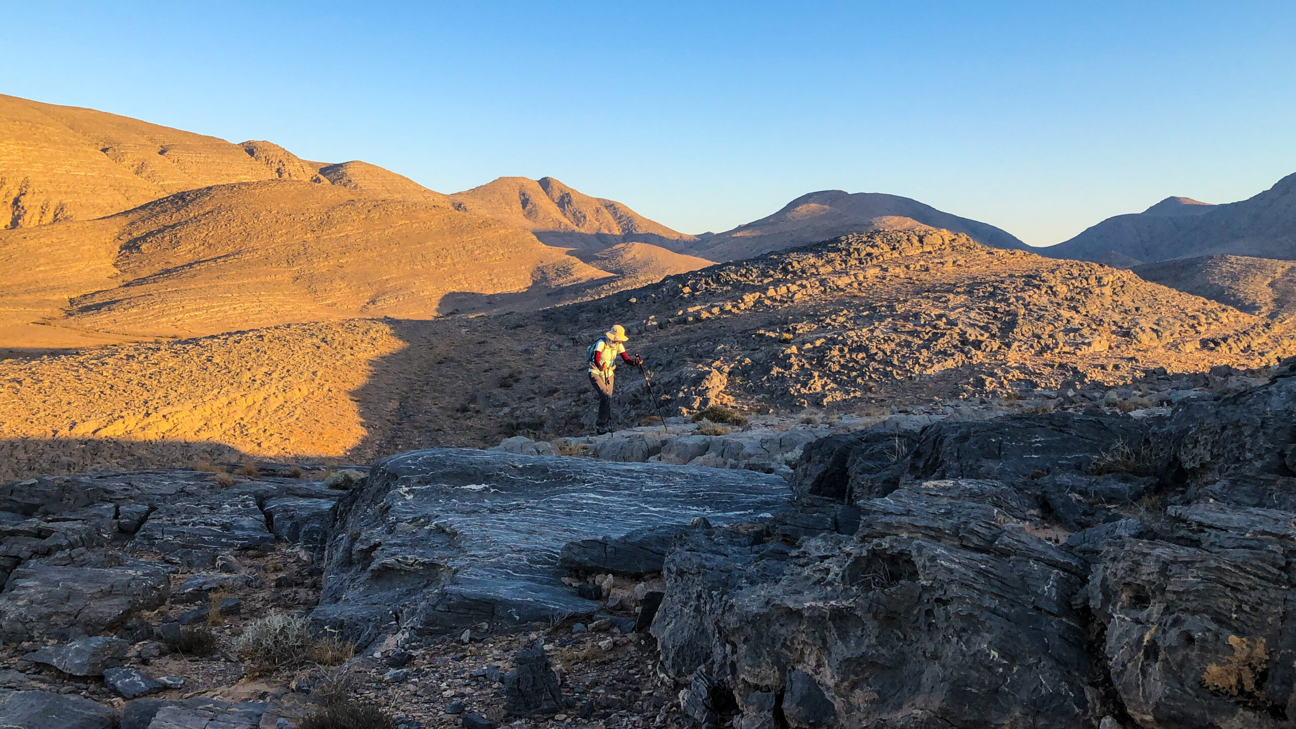 PinayHakawati hiking up to the plateau during RAKTRAV 2020