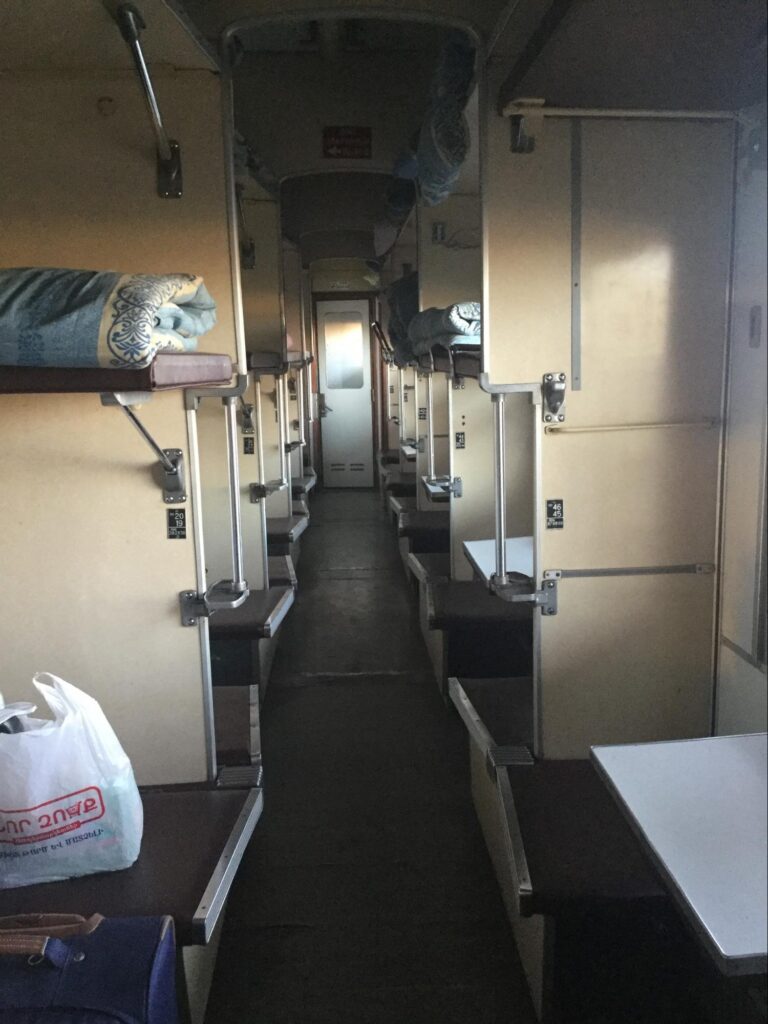 Overnight Train Hallway