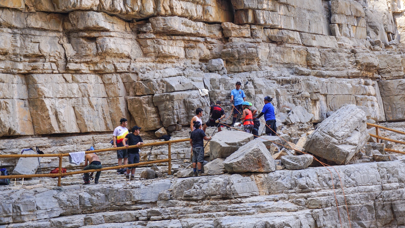 Rock Climbing in Wadi Litibah by FOX.AE