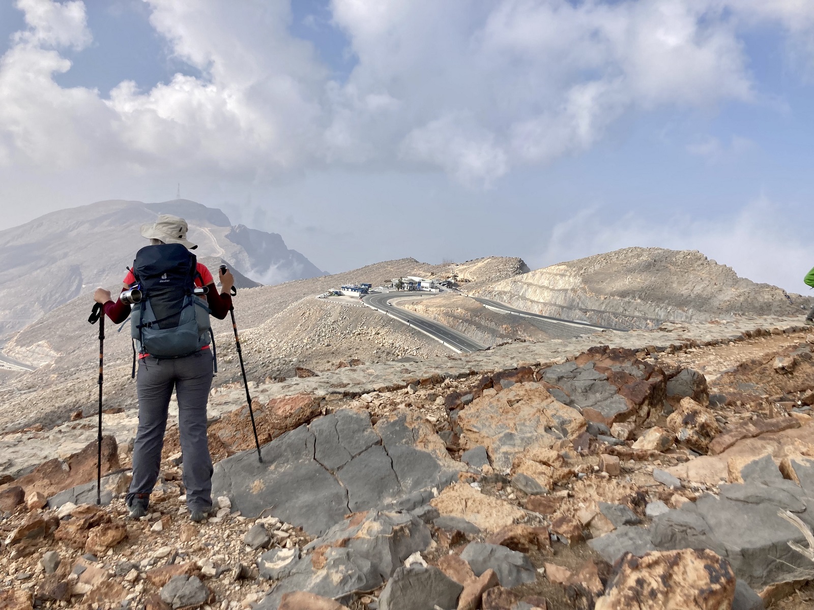 Deuter Futura 32 used in Ras Al Khaimah in UAE