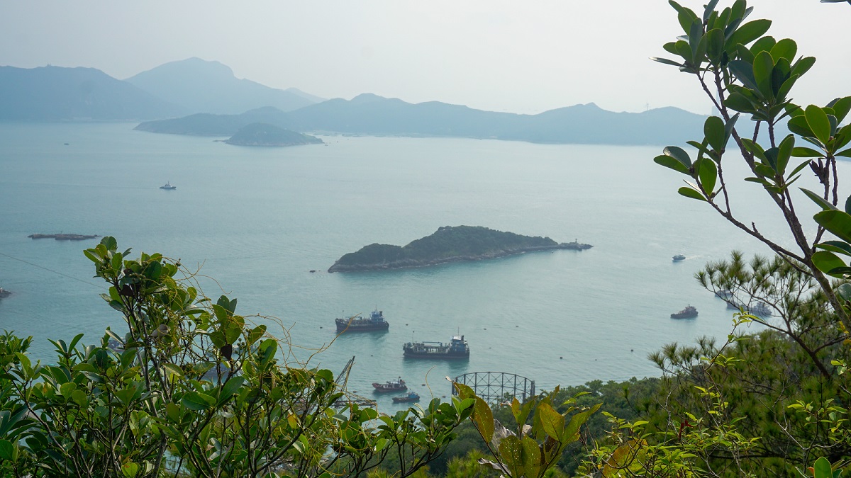 Magazine Island and Lamma Island in Hong Kong