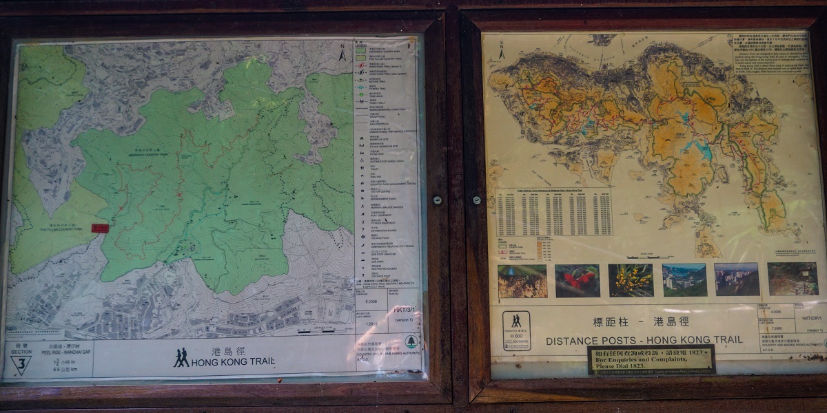 Hong Kong Trail Section 3 Map