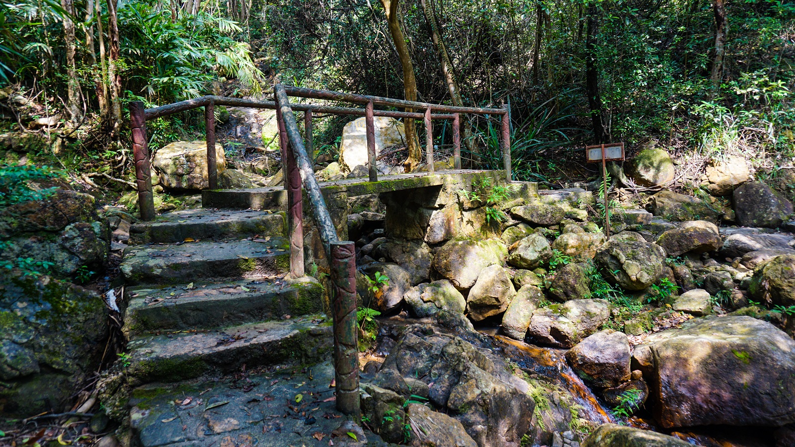 Small bridge in Hong Kong Trail