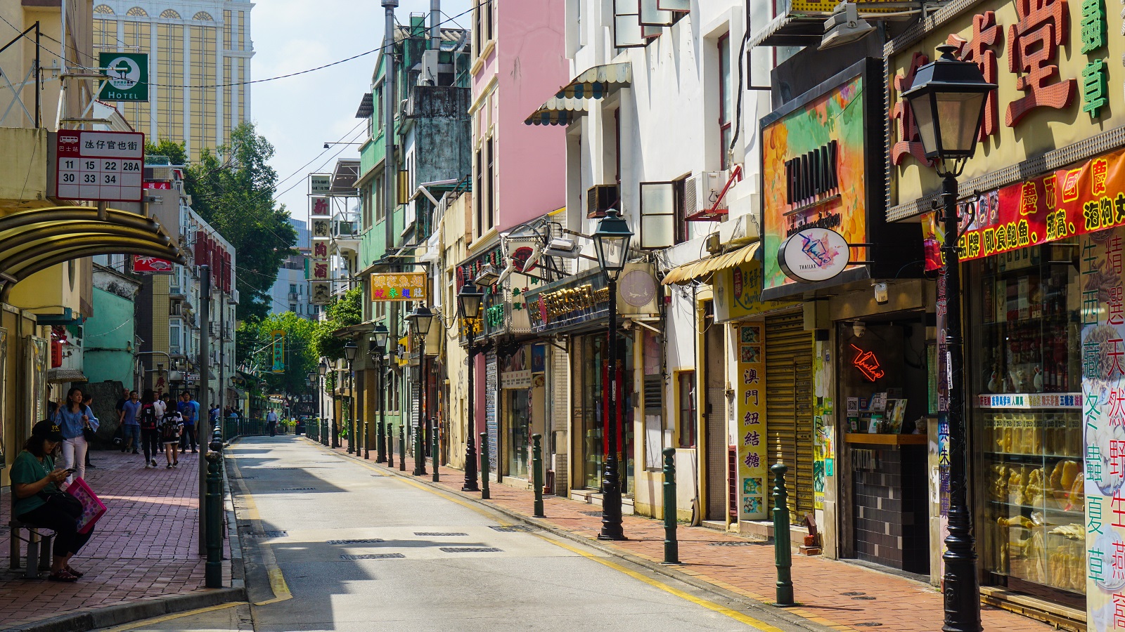 Taipa Village, a must visit destination in Macau during day trip from Hong Kong