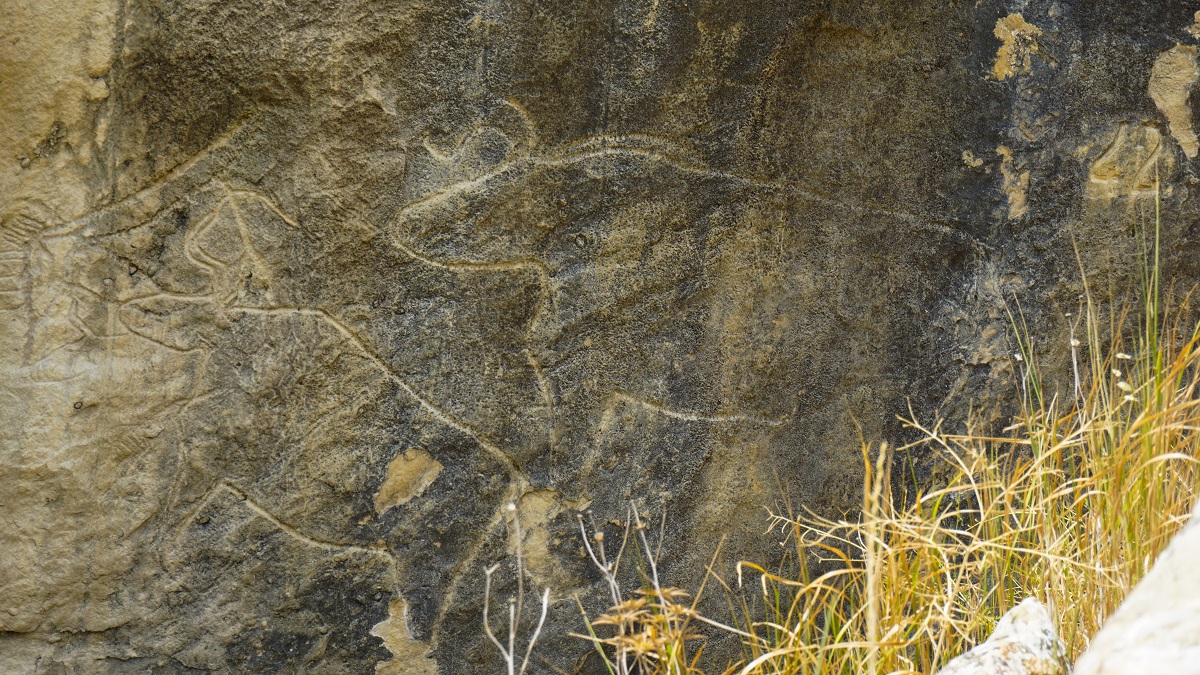 Petroglyph in Azerbaijan