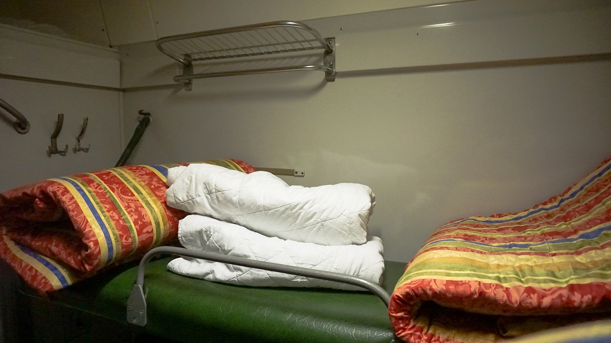 Upper Deck on our Second Class Cabin