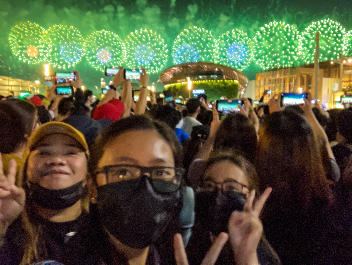 Expo 2020 Dubai Fireworks 