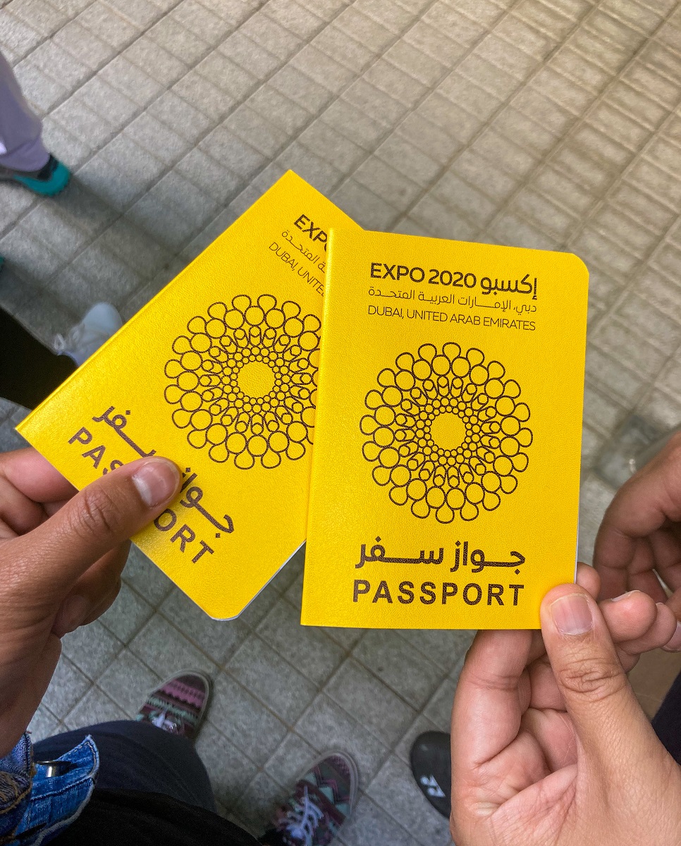 Expo 2020 Yellow Passport