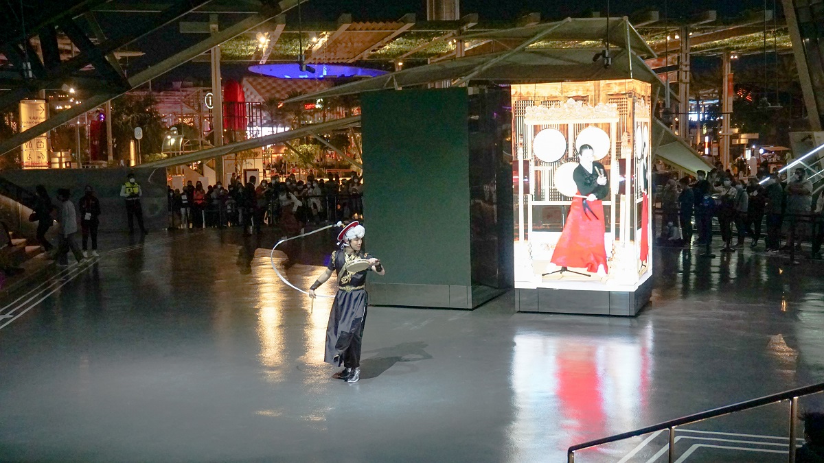 Live Performance in Korea Pavilion (Madang Area) in Expo 2020