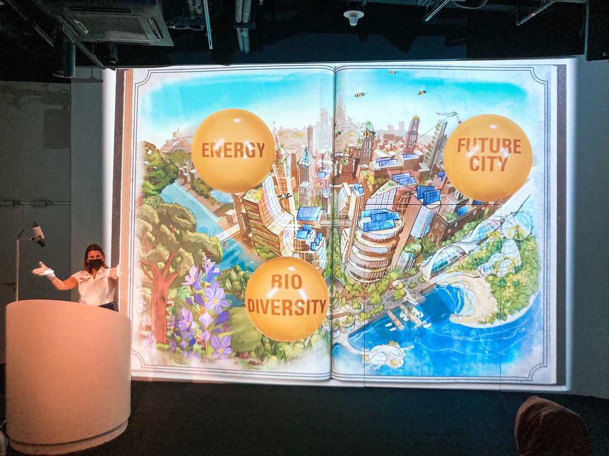 Germany Pavilion - Storytelling Room