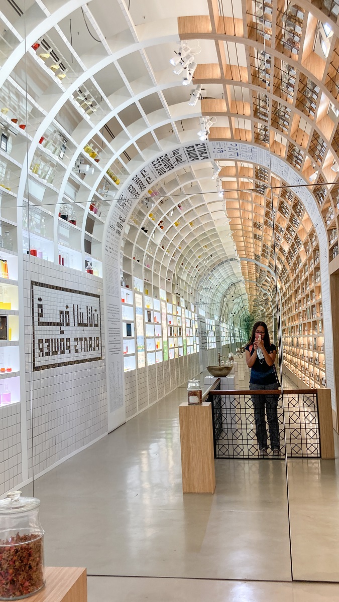 Selfie inside the 'Plants Power'