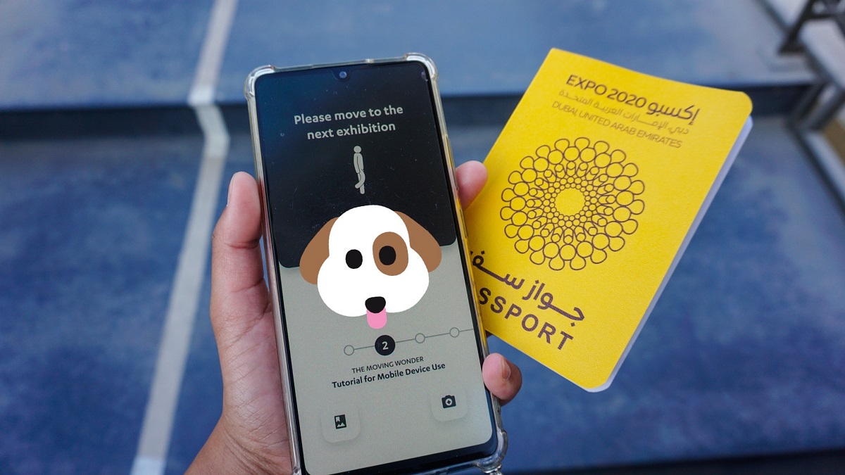 Korea Pavilion in Expo 2020 - Mobile Guided AR Tour