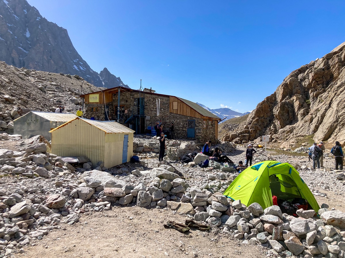 Ratsek Hut as Base Camp in Ala Archa National Park