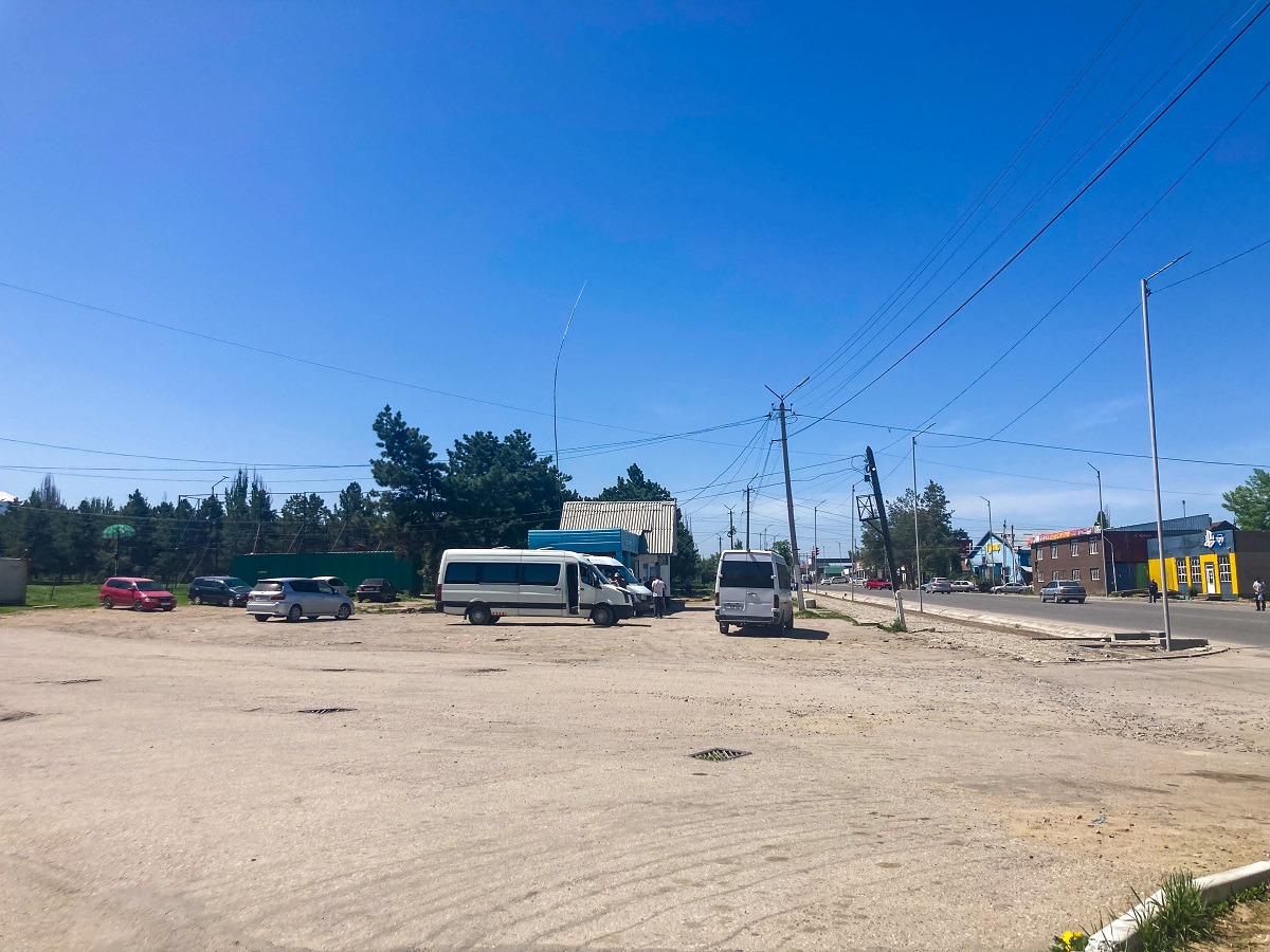South Bus Station in Karakol to find marshrutka going to Skazka Canyon