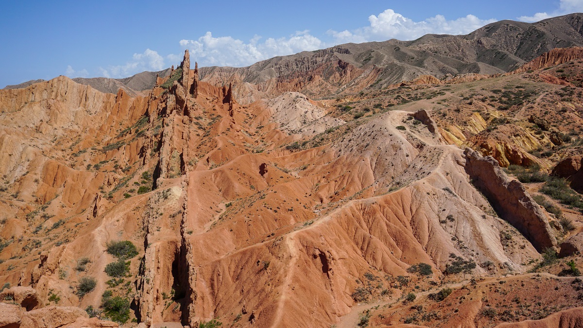 Skazka Fairytale Canyon in Kyrgyzstan