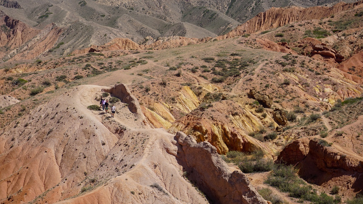 Visible Trail in Ridges