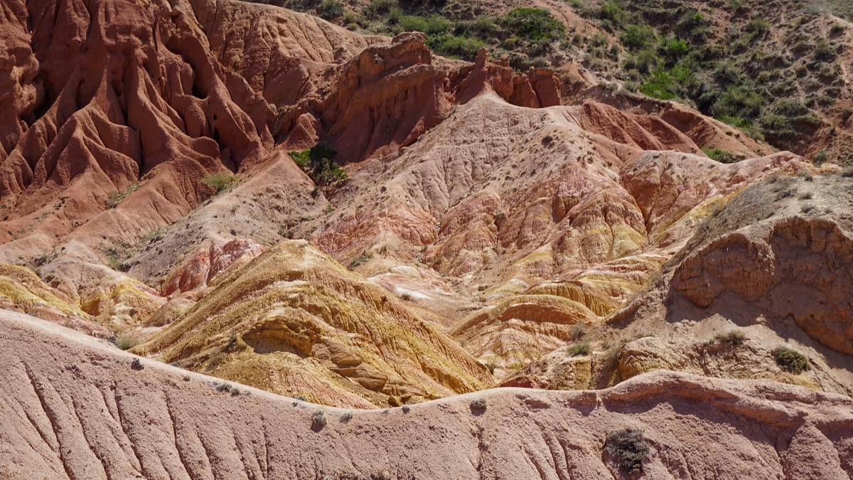 Skazka Canyon in Kyrgyzstan