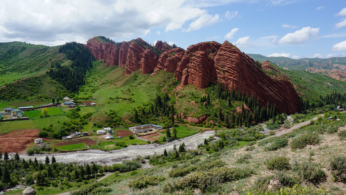 Seven Bulls Rock Formation