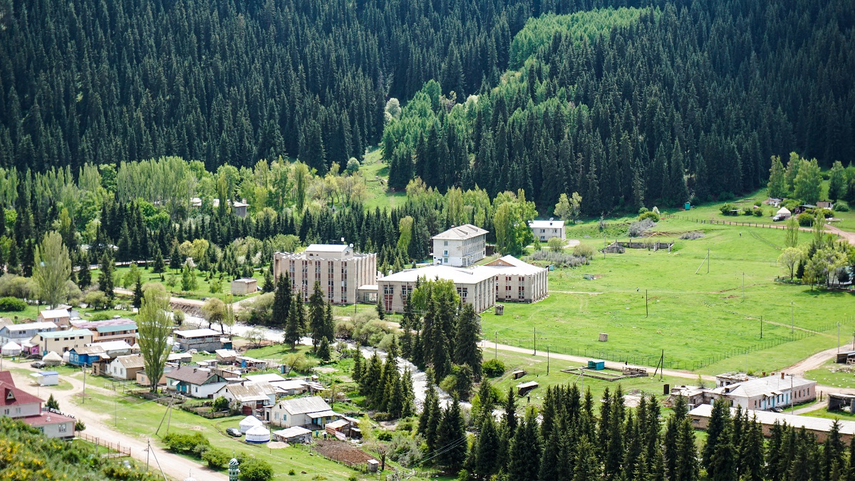 Sanatorium in Jeti Oguz 
