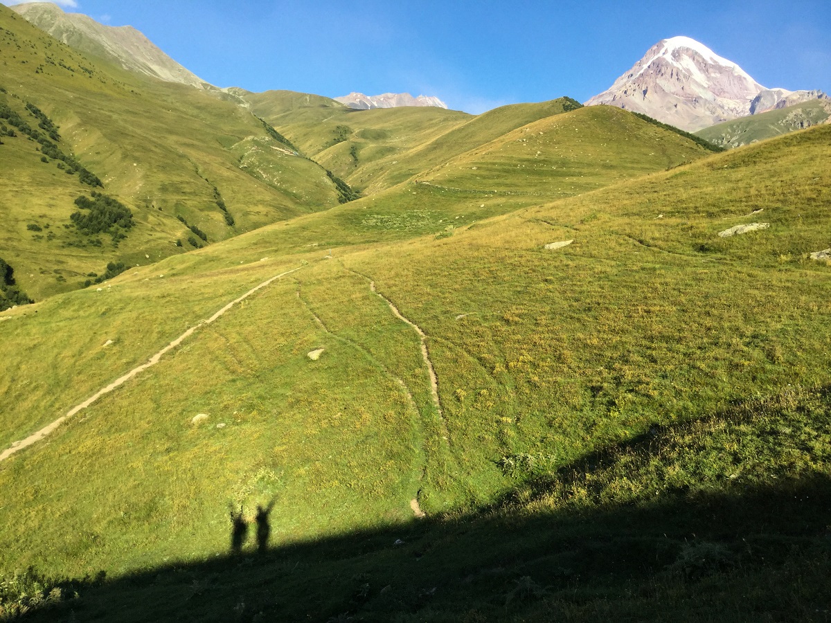 Hike to Gergeti Glacier in Mount Kazbek 