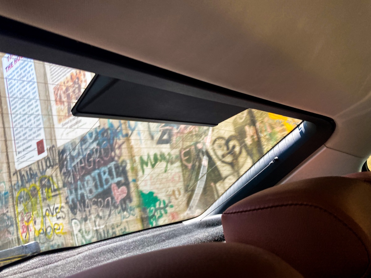 West Bank Wall as seen during our day trip in Bethlehem, Palestine