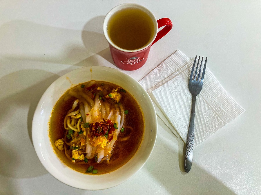 Famous dish in Karakol, Kyrgyzstan