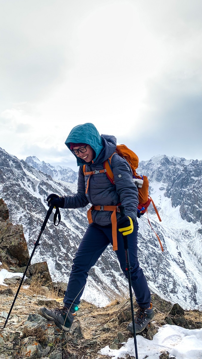 Ridge along Komsomolets Peak Trail