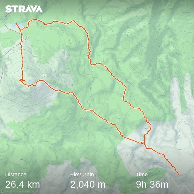 Strava Record of Mount Apo via Santa Cruz Circuit Trail 
