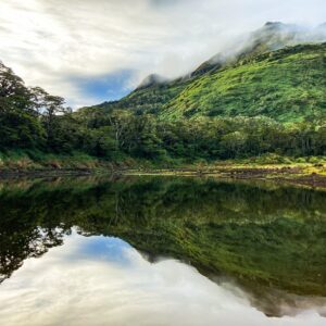 Mount Apo as viewed from Lake Venado
