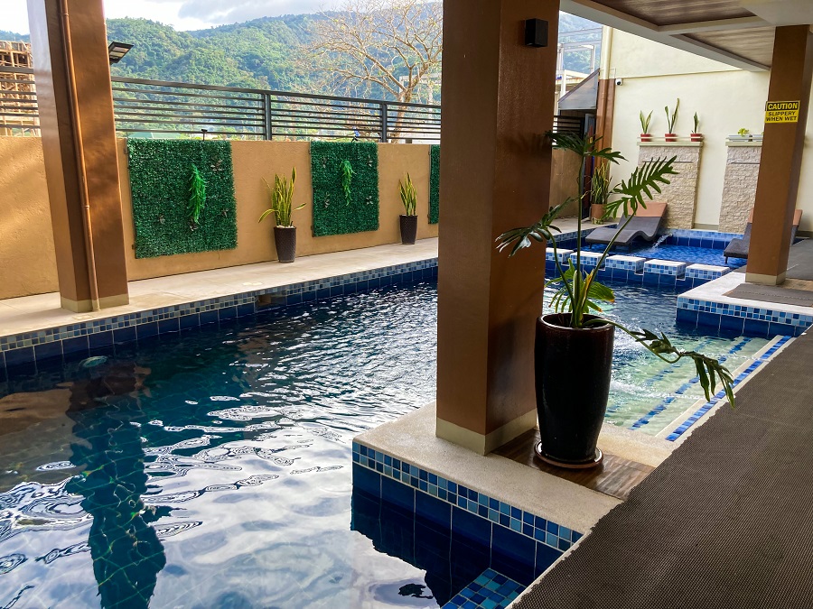TJM Hot Spring Villas Pool in Laguna 