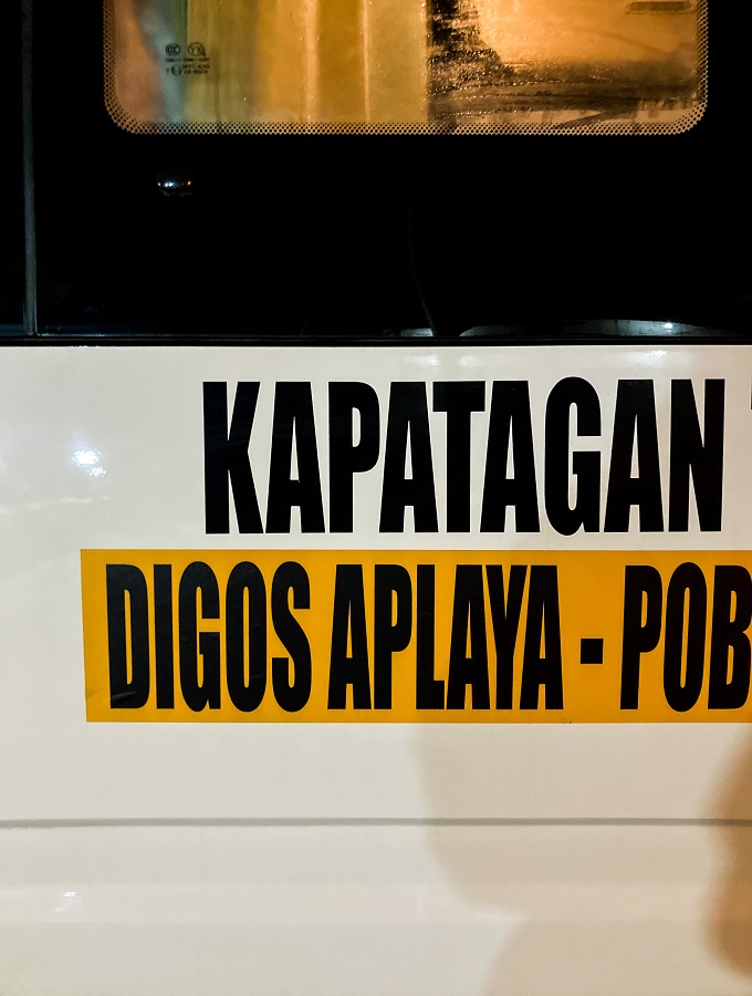 Public Transportation in Digos to Kapatagan