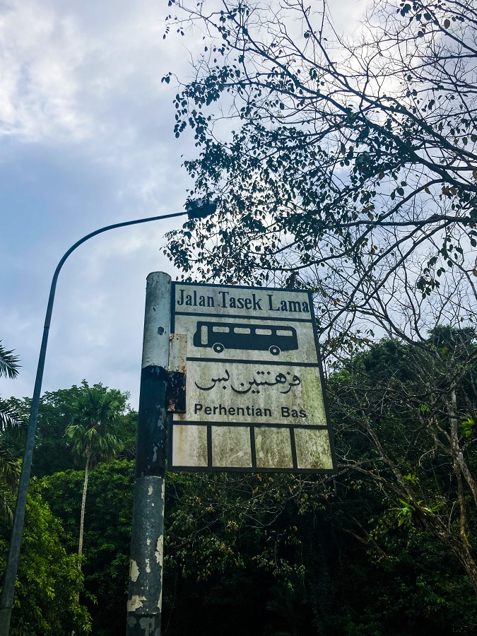 Bus Sign Posts in Jalan Tasek Lama 