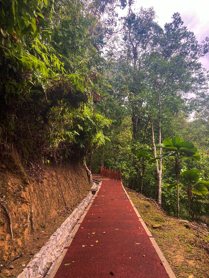 Jogging Track in Tasek Lama Recreational Park 