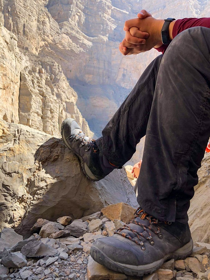 Columbia Men's peakfreak venture mid lt hiking boots used in UAE 