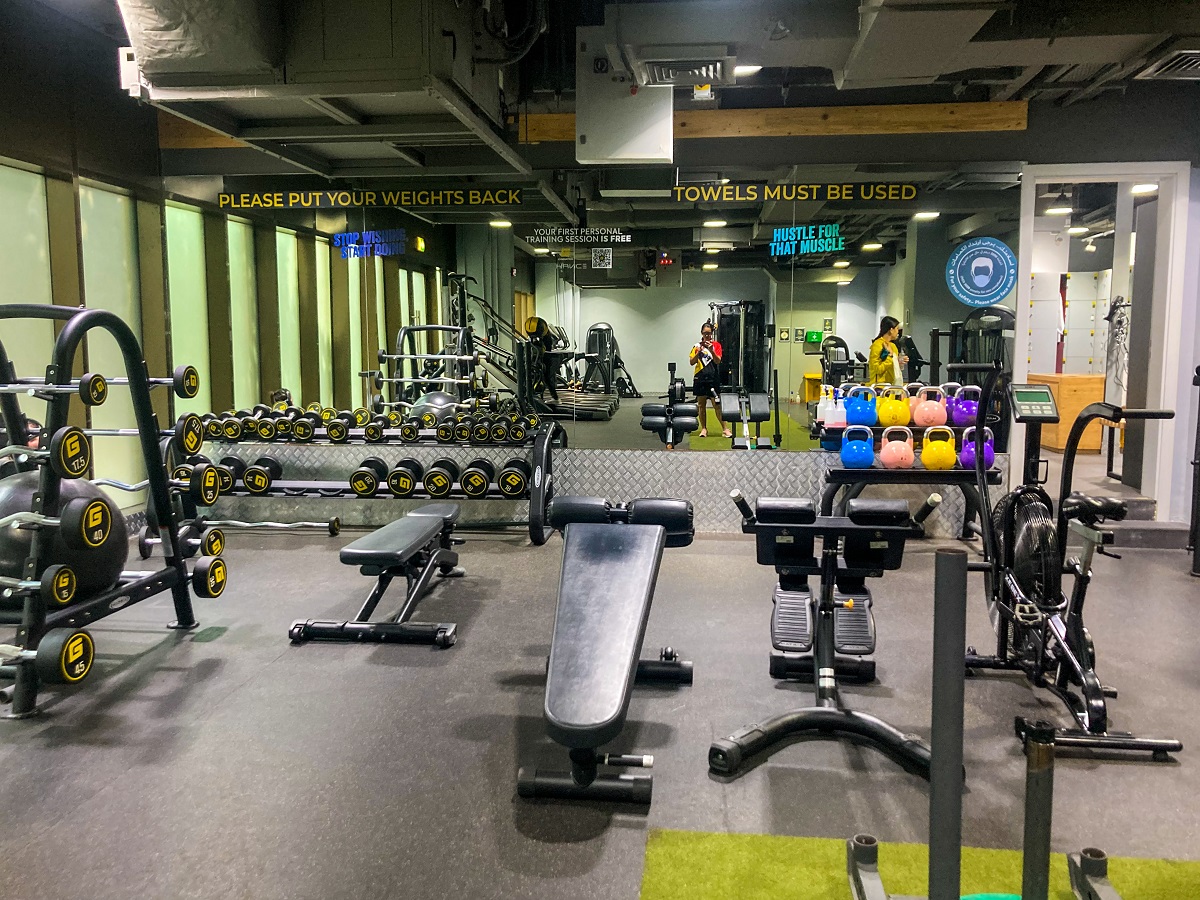 Ladies Section in GymNation in Burjuman