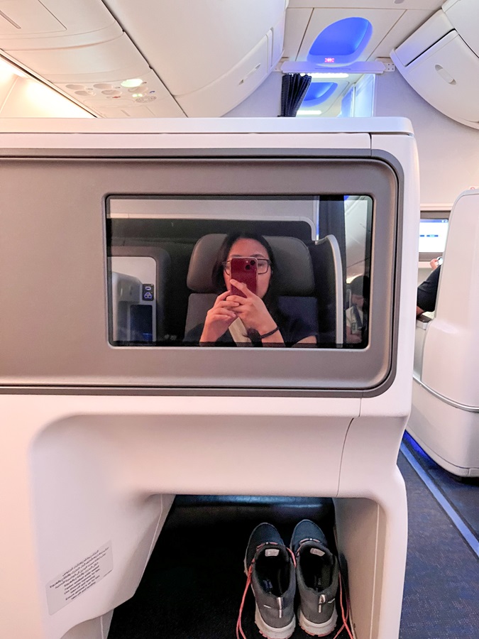 3C Seat in Business Class with FlyDubai