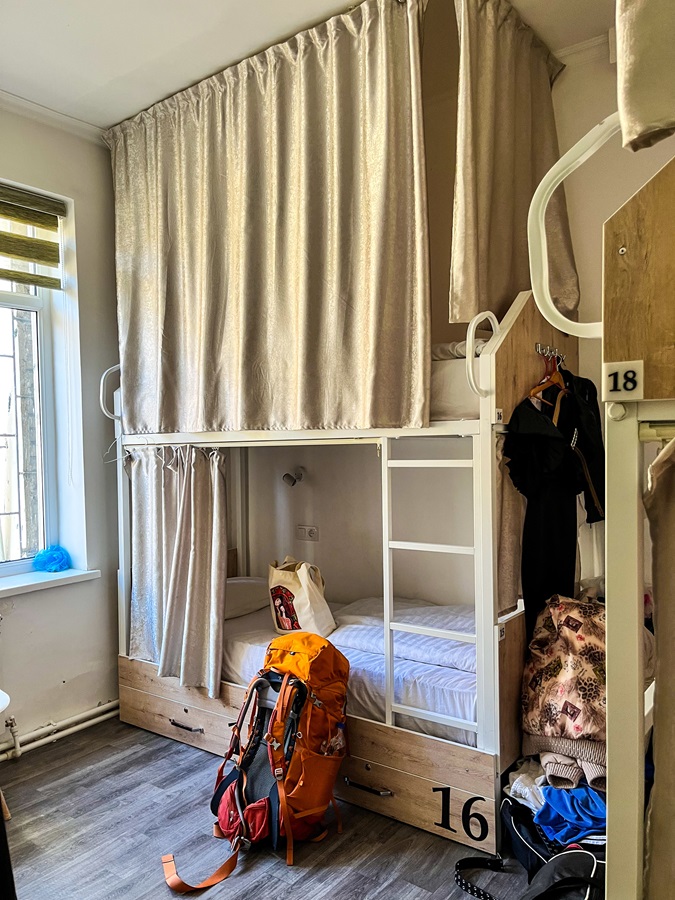 Female Shared Room in Registan Hostel in Samarkand