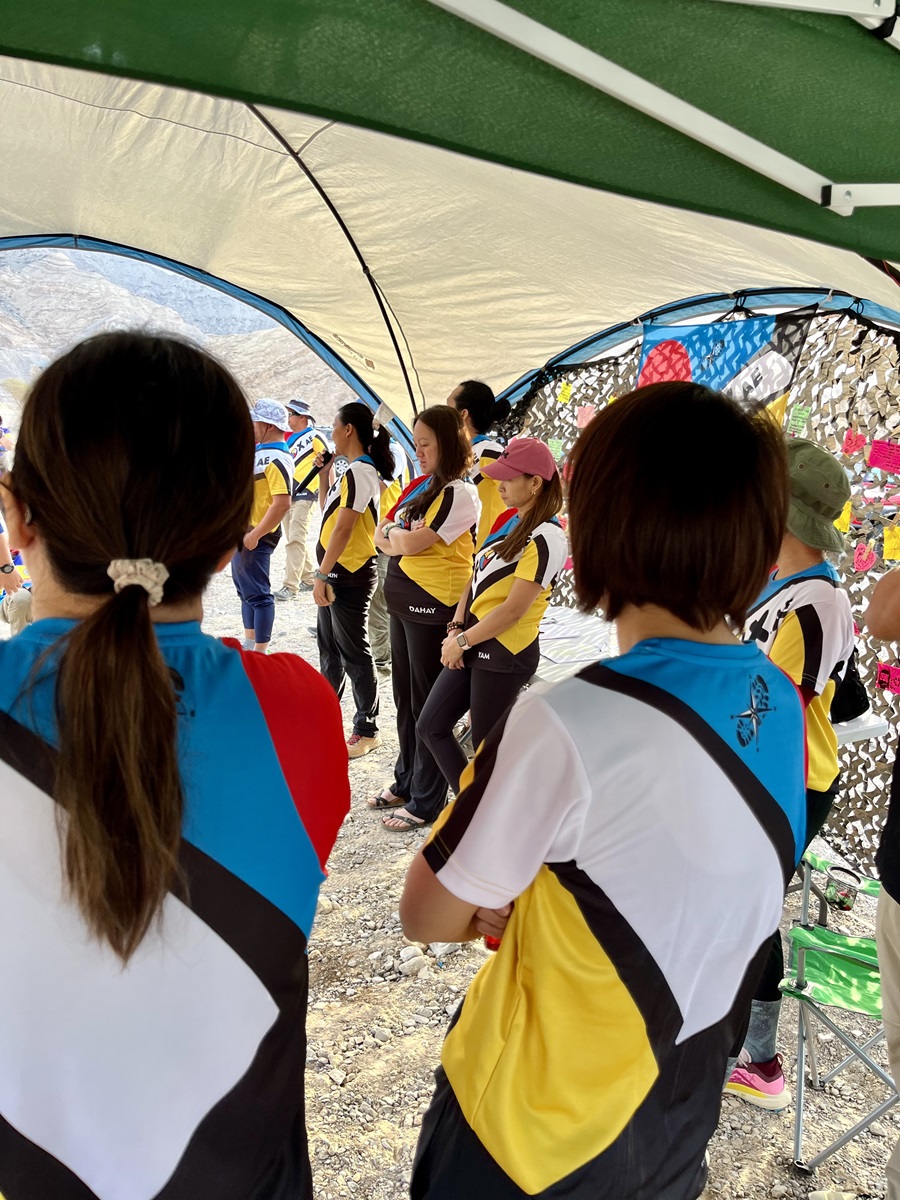 FOX.AE as the host of the 8th Cancer Awareness Climb in RAK, UAE