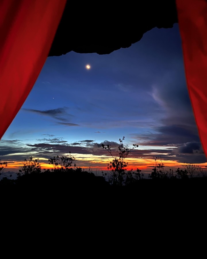 Sunset from Mount Elgon Campsite