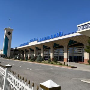 Samarkand Train Station Building