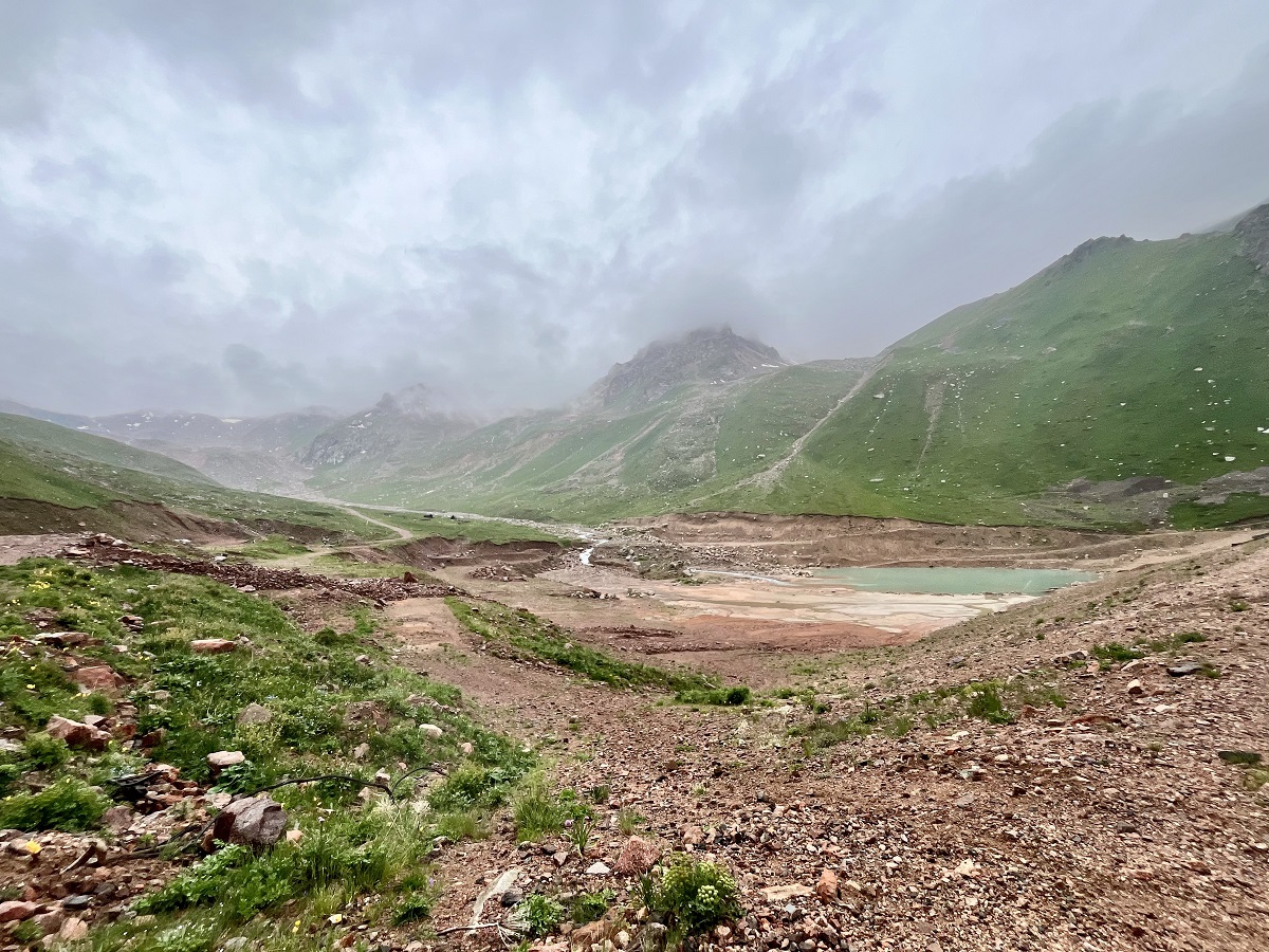 Mountain Valley in Shymbulak