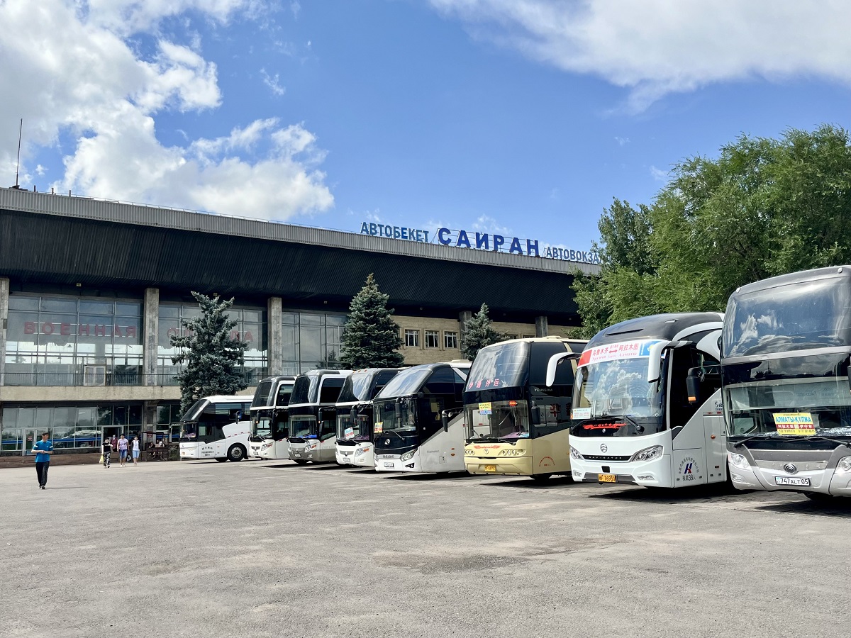 Sayran Bus Station in Almaty