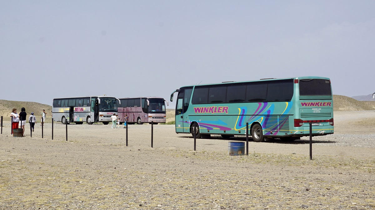 Budget Tours to Kaindy Lake and Kolsai Lakes by Bus in Kazakhstan