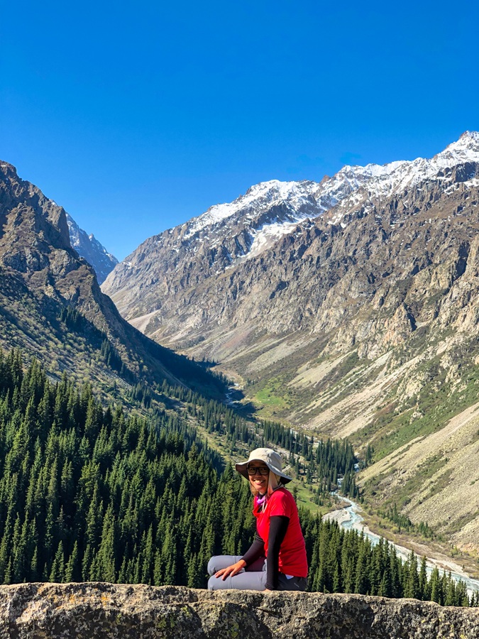 Spring in Ala Archa National Park in Kyrzgystan during my Four Seasons of Visit in Kyrgyzstan